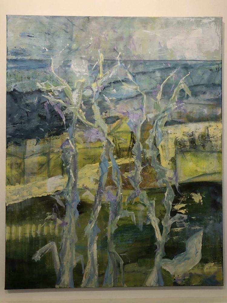 Tidsler ved fjorden, 80x100, 2022, 4500